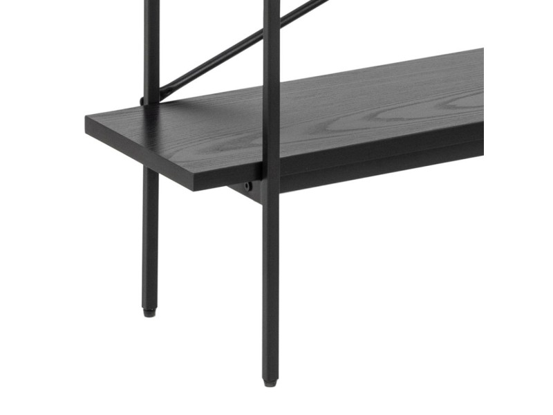 Regał Angus I czarny - ACTONA